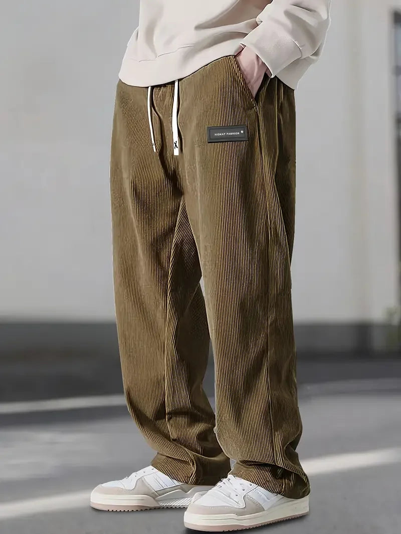 Kaasaskantavad corduroy püksid