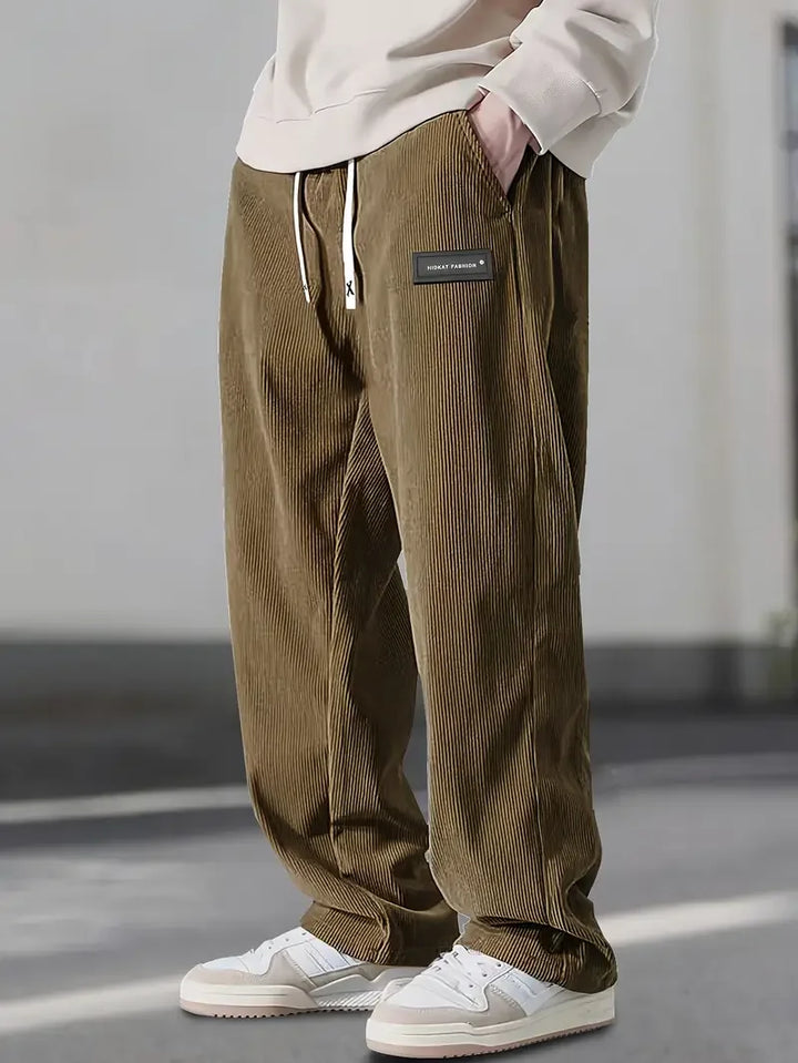 Kaasaskantavad corduroy püksid