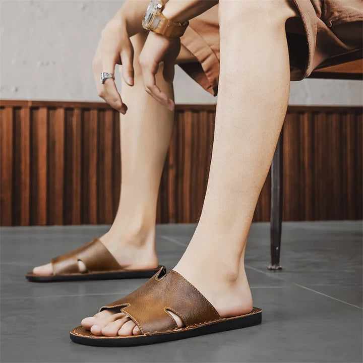 Elegantne Nahast Sandaalid