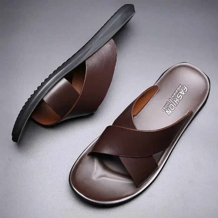 Premium Nahast Sandaalid