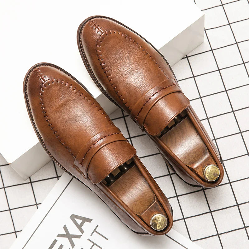 Leren Loafers