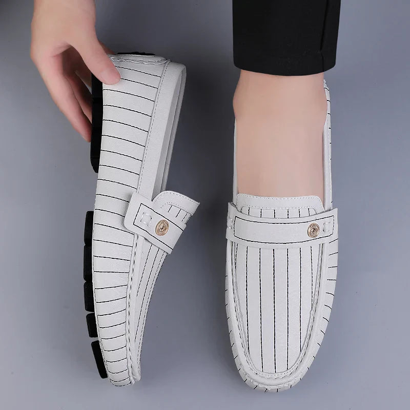 Šikid nahast loafers