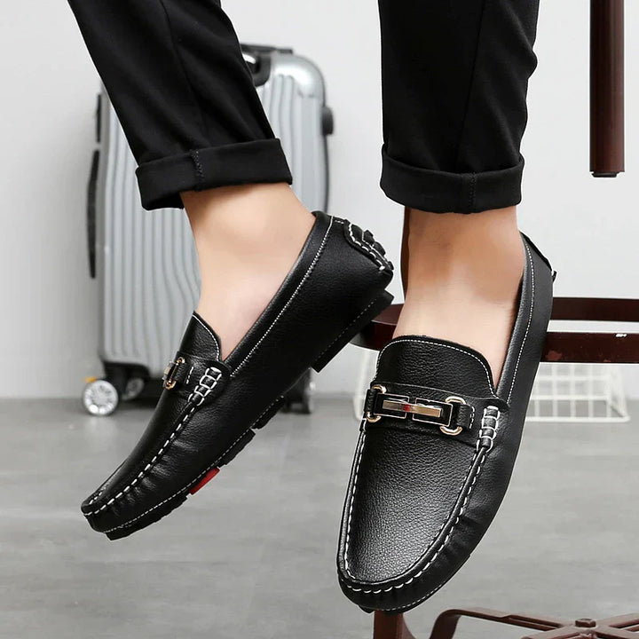 Tõeline nahast Loaferid