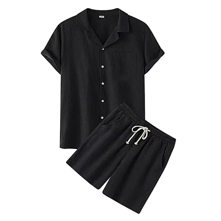 Elegantne puuvillane suvekostüüm