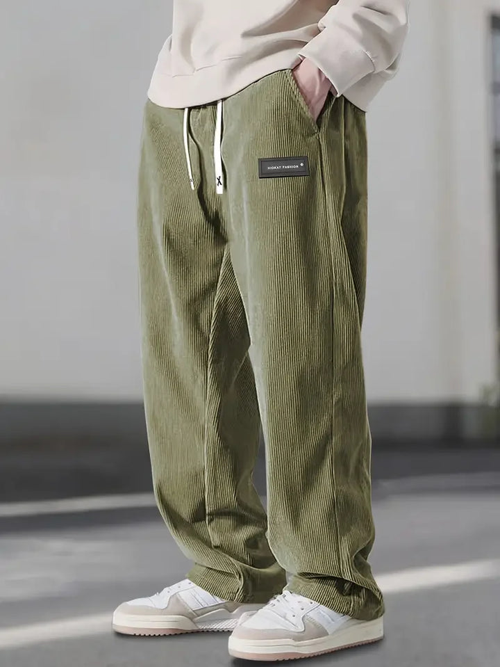 Kaasaskantavad corduroy püksid