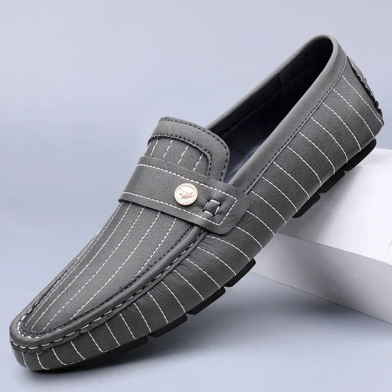 Šikid nahast loafers