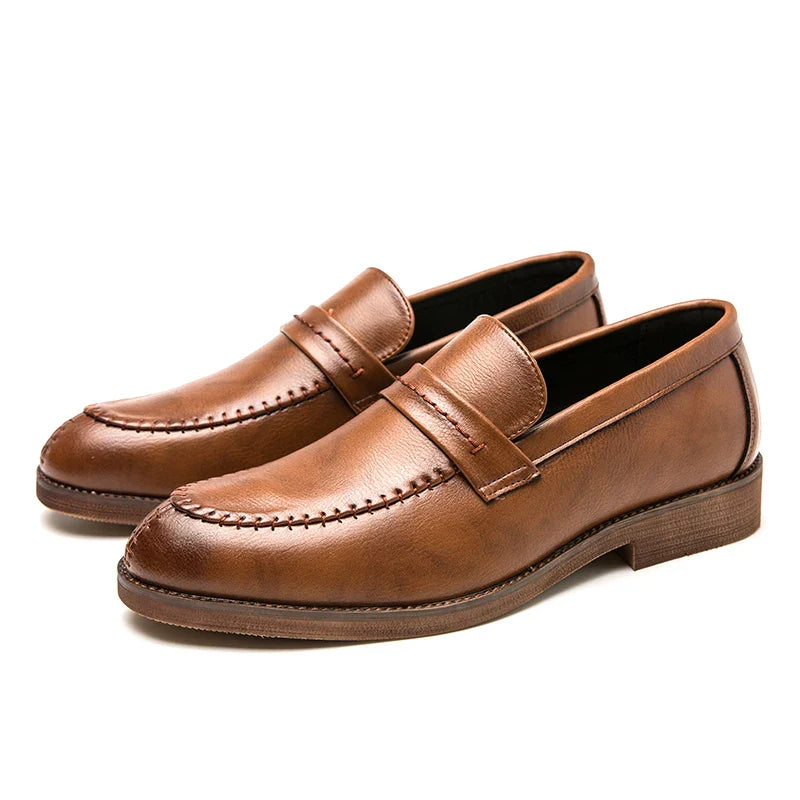 Leren Loafers