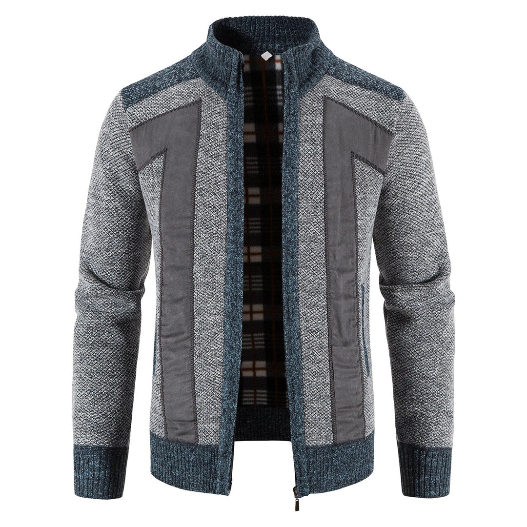 Elegantne kootud vest lukuga