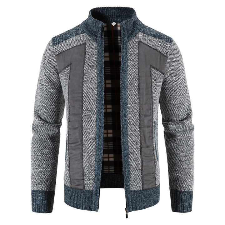 Elegantne kootud vest lukuga