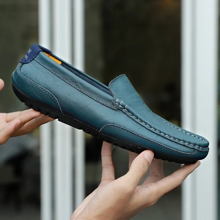 Vintage nahast Loafers
