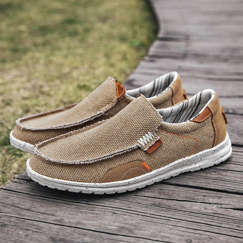 Elegantne kanvas Loafers