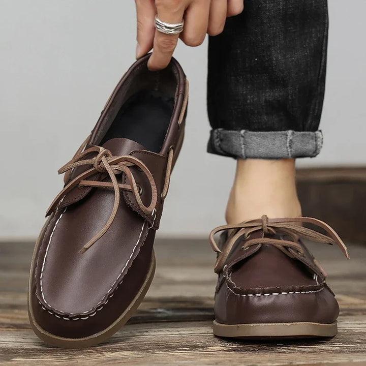 Elegantne nahast loafers
