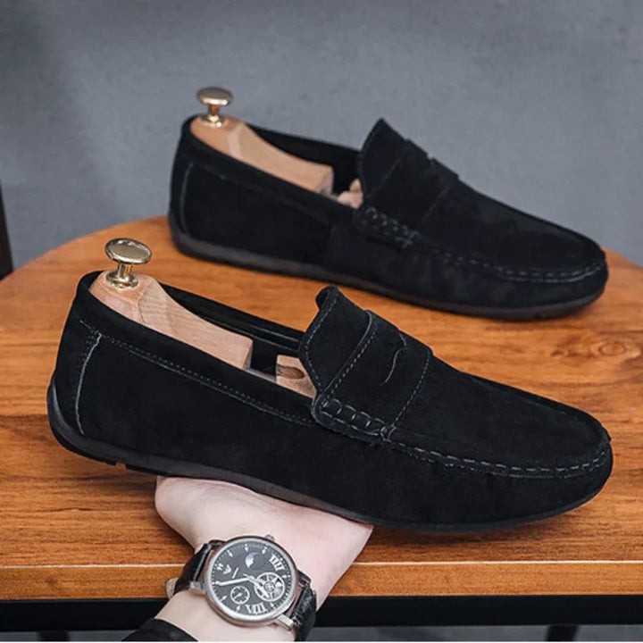 Kerge suède Loafers