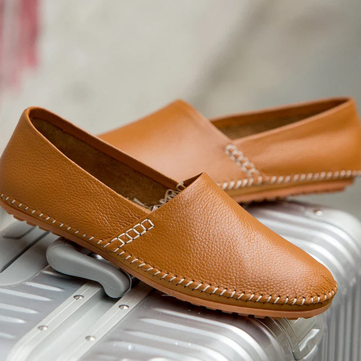 Kerged Nahast Loafers