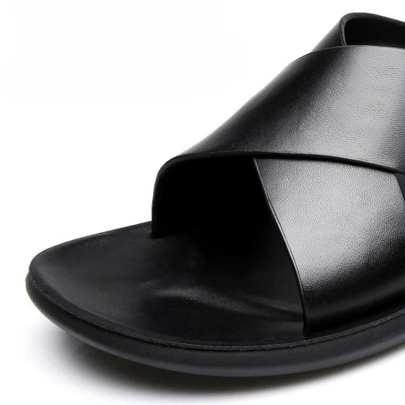 Elegantne Nahast Sandaalid