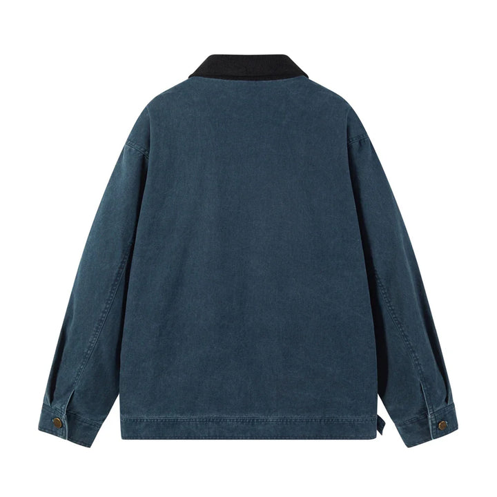 Elegantne puuvillane denim jakk