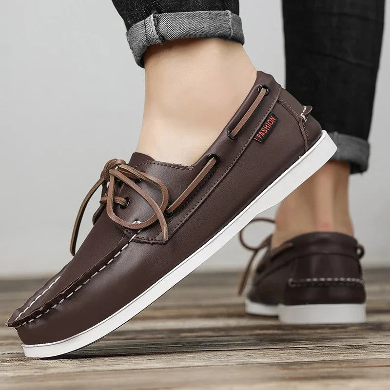Elegantne nahast loafers