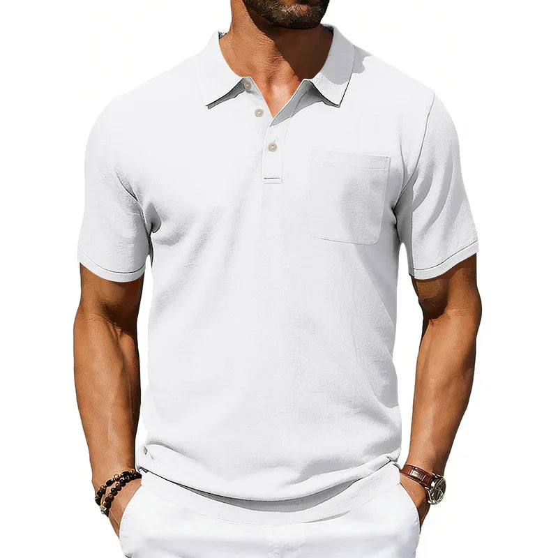 Elegantne meeste polo-särk