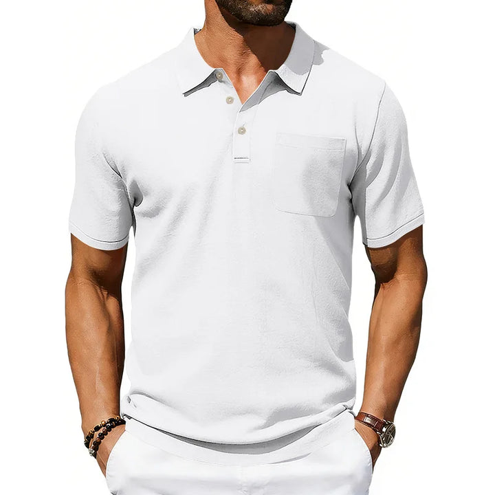 Elegantne meeste polo-särk