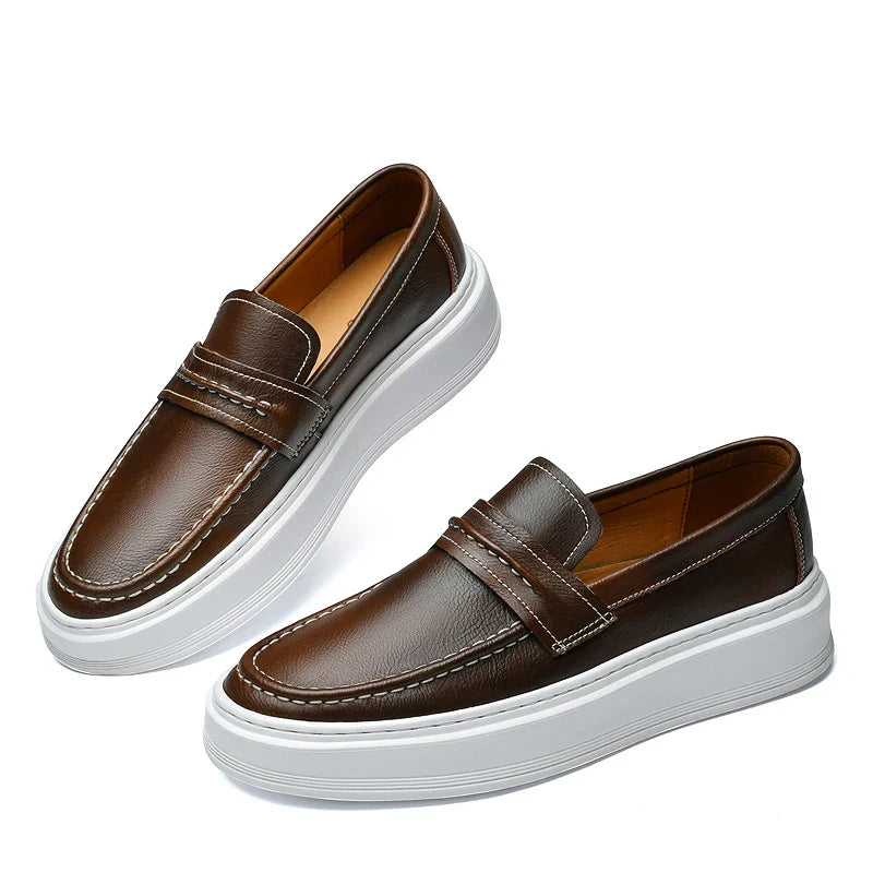 Leren bootschoenen