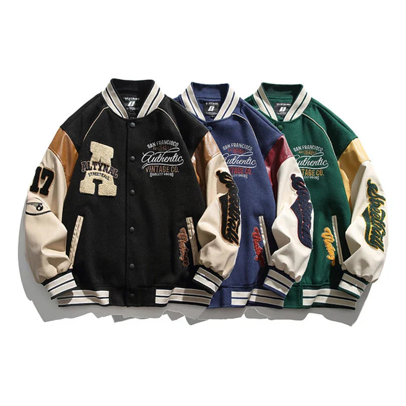 Meeste Baseball Jakk