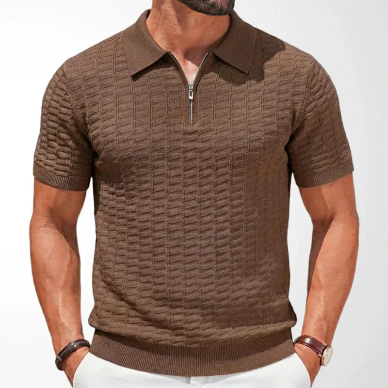 Elegantne polo-särk lukuga