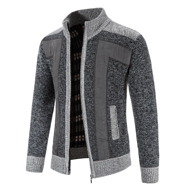 Elegantne kootud vest lukuga