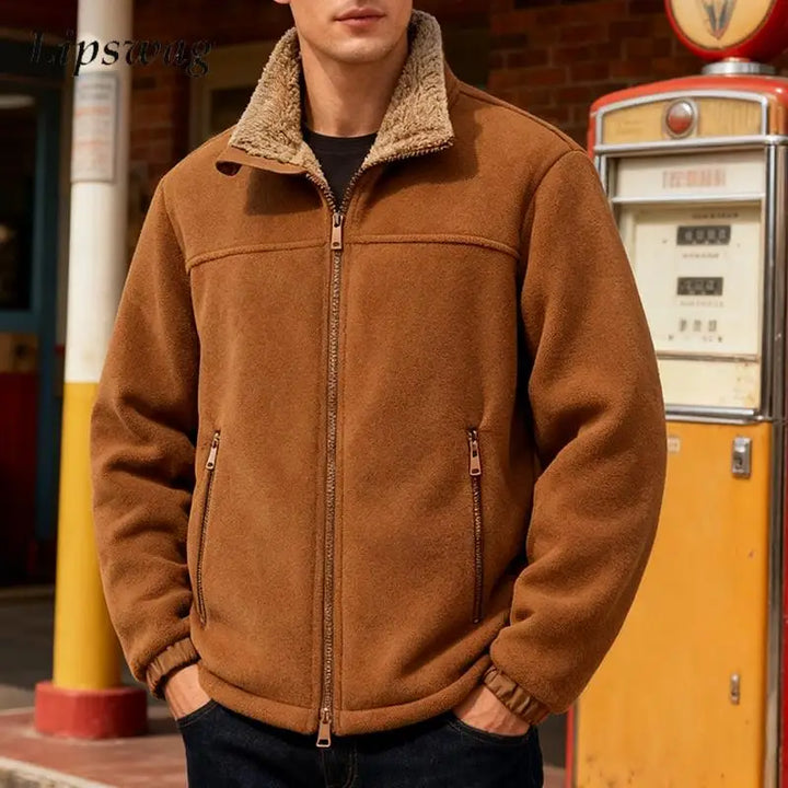 Mugav fleece voodriga jakk