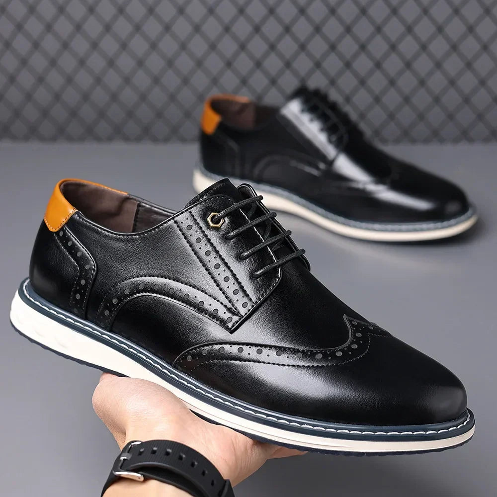 Elegantne nahkne oxfords