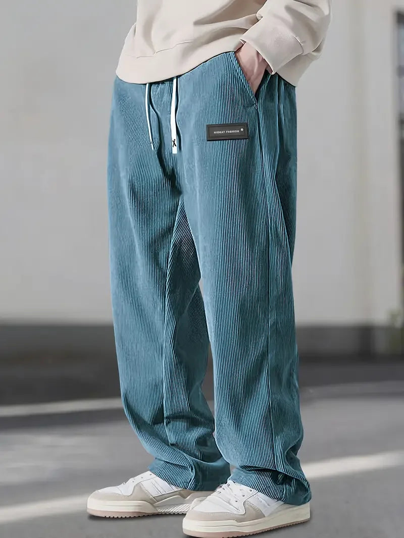 Kaasaskantavad corduroy püksid