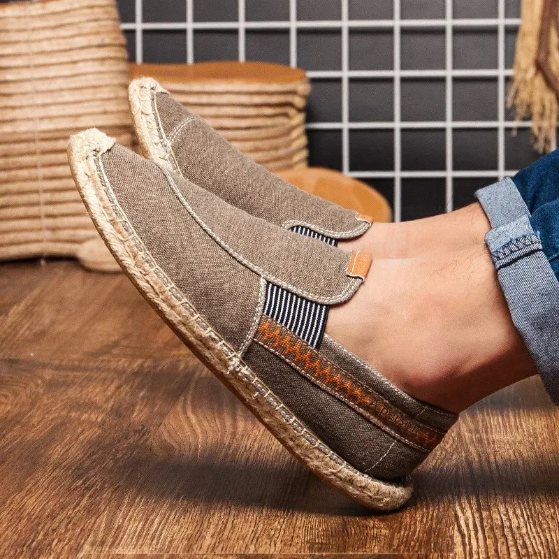 Elegantne linane espadrill