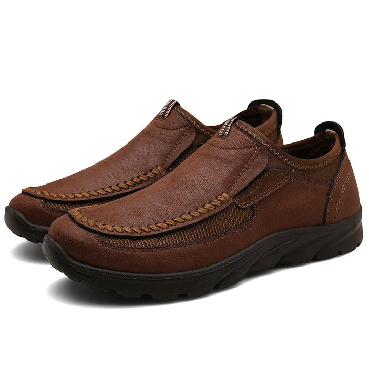 Elegantne Nahast Slip-On Kingad