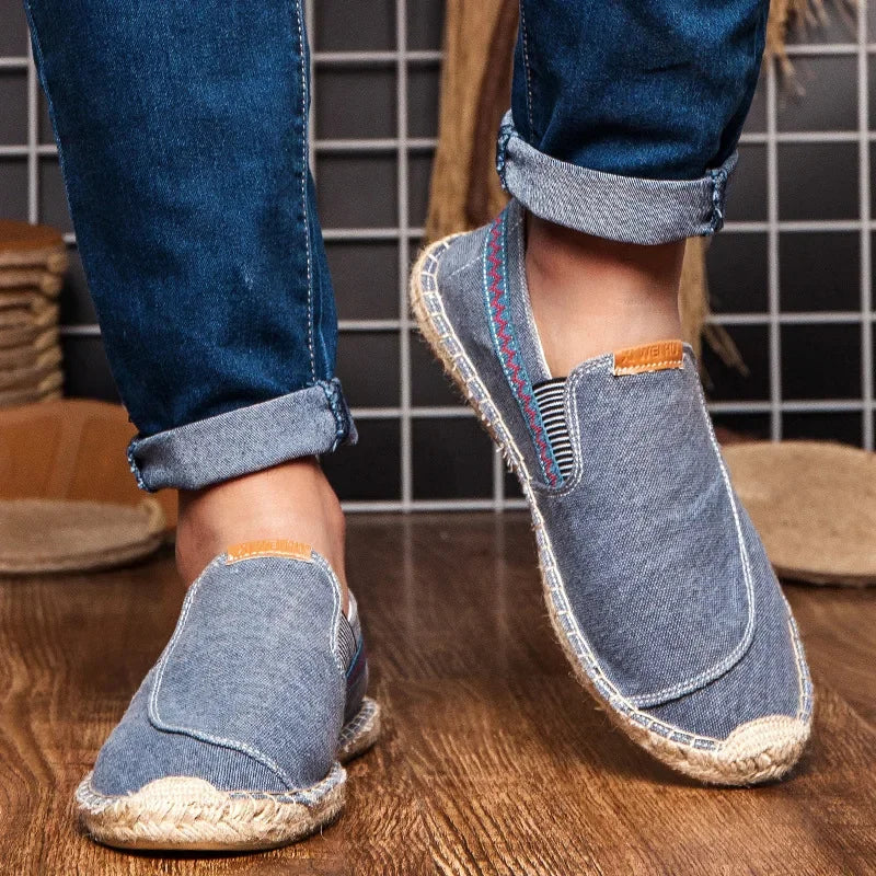 Elegantne linane espadrill