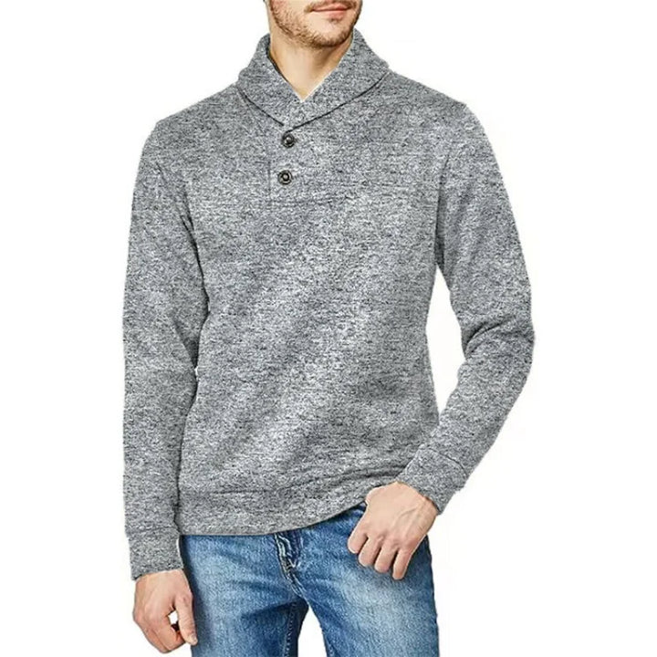 Elegantne nööpidega kõrge kaelusega särk