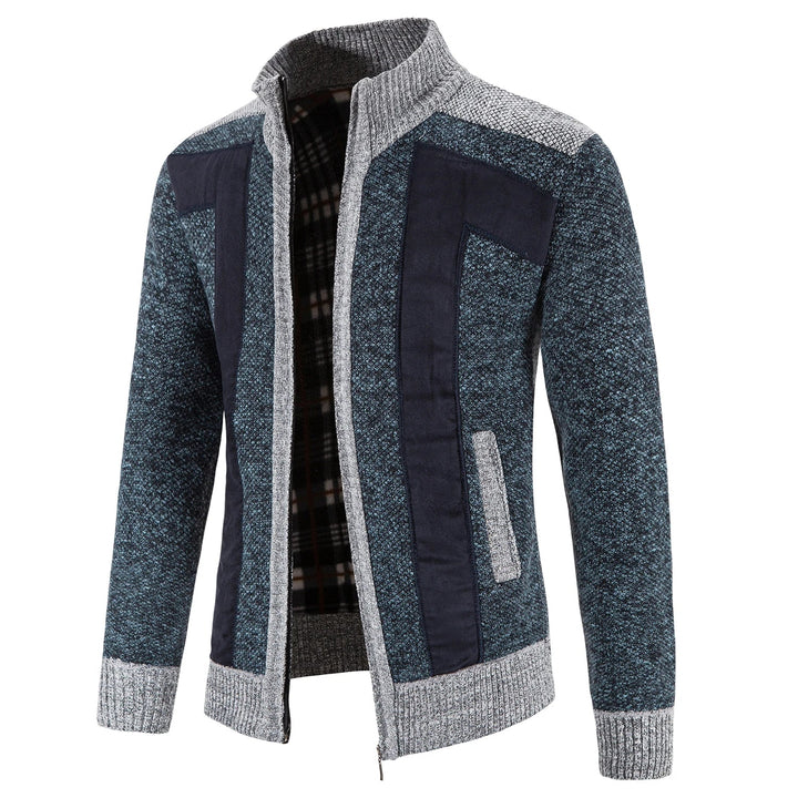 Elegantne kootud vest lukuga