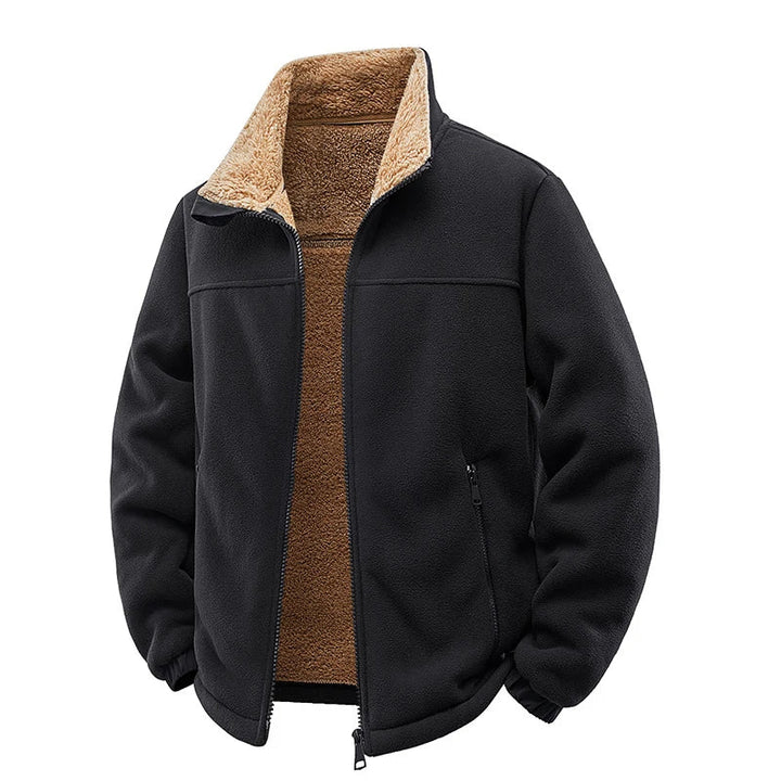 Mugav fleece voodriga jakk