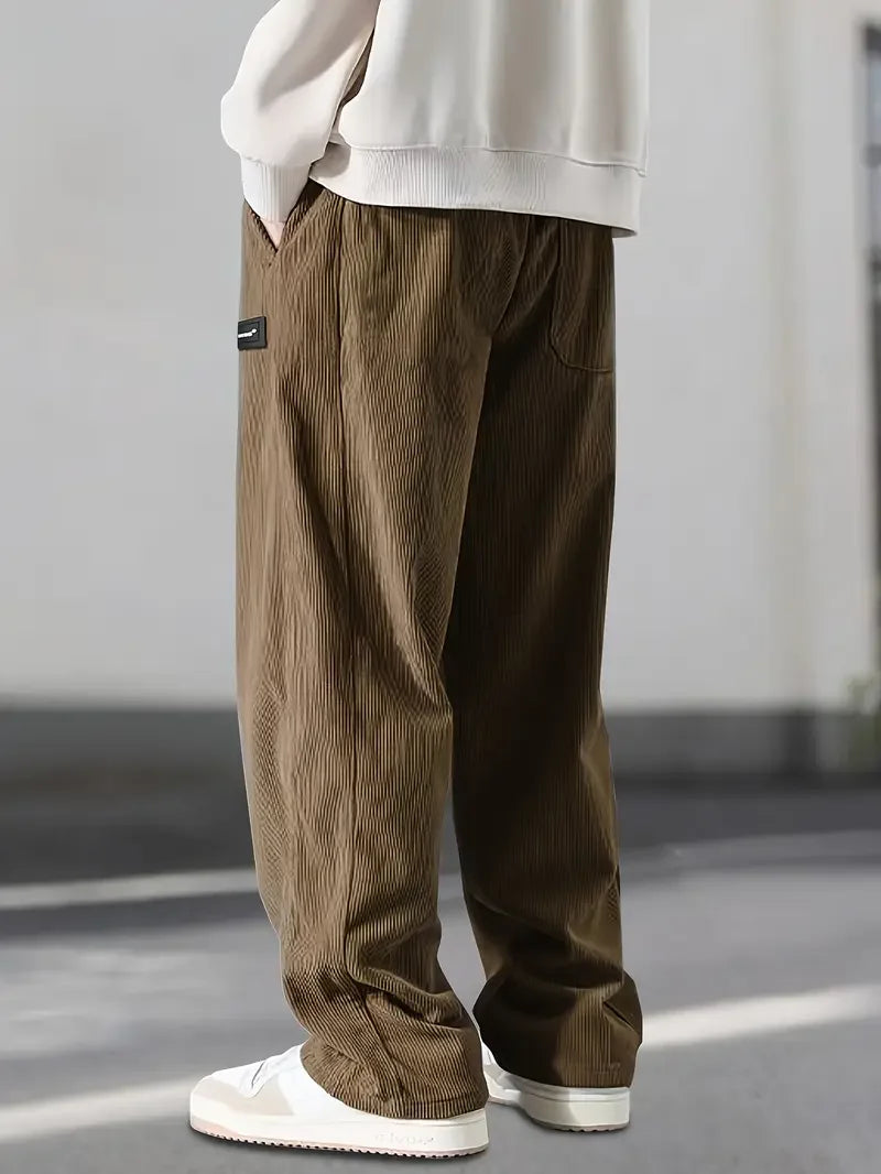 Kaasaskantavad corduroy püksid