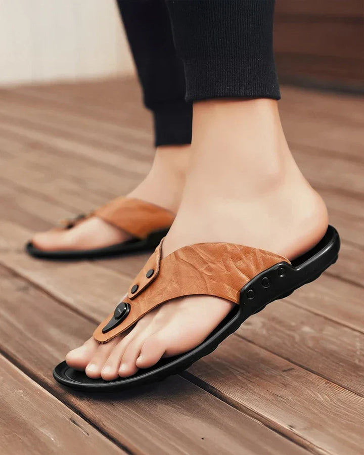 Elegantne Nahast Sandaalid