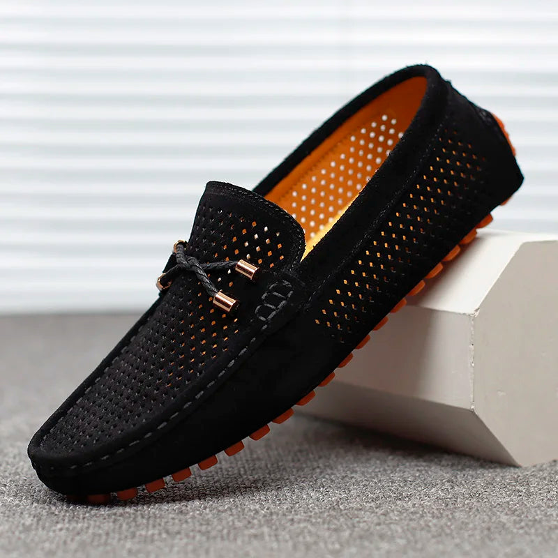 GIANNI PERFOREERITUD NAHKSED LOAFERID