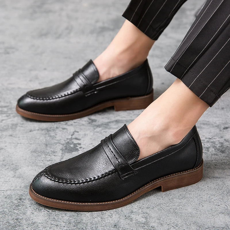 Leren Loafers