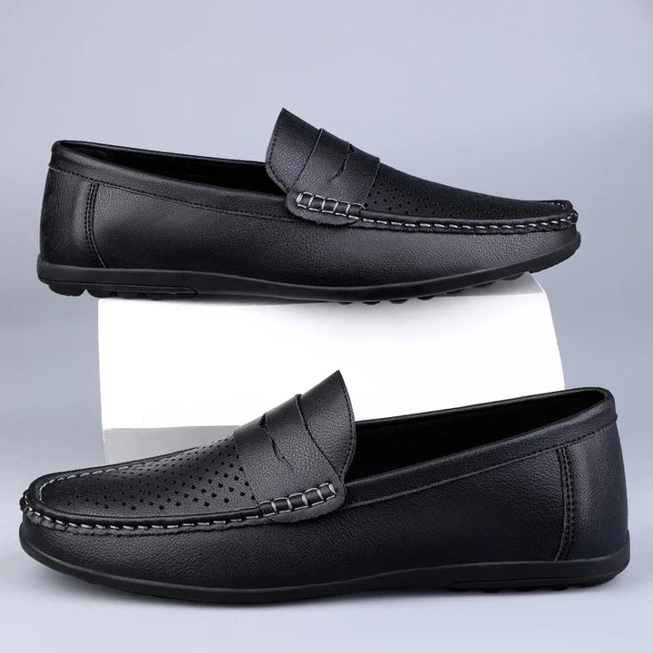 Klassikalised Itaalia nahast Loaferid