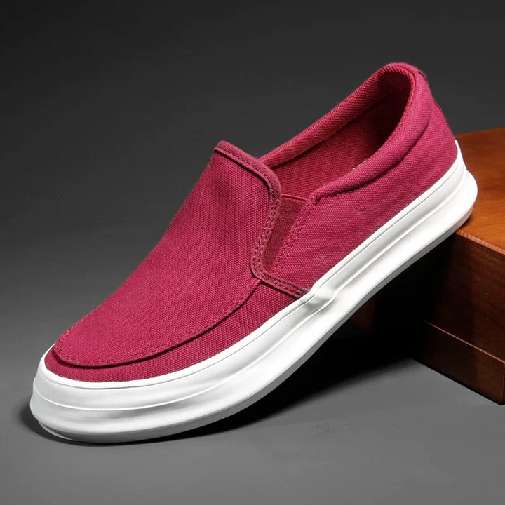 Elegantne Kanvas Slip-On Kingad