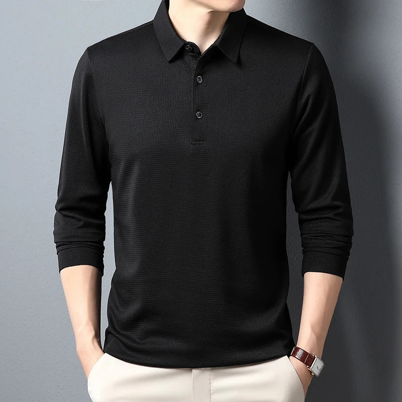 Elegantne polo särk pika varrukaga
