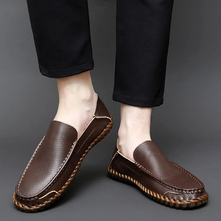 Igapäevased nahast loafers