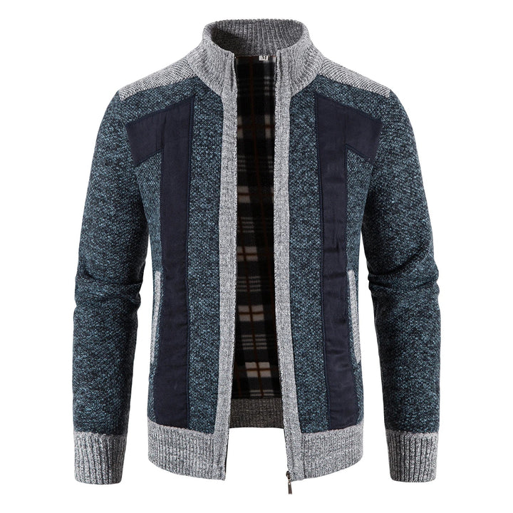 Elegantne kootud vest lukuga