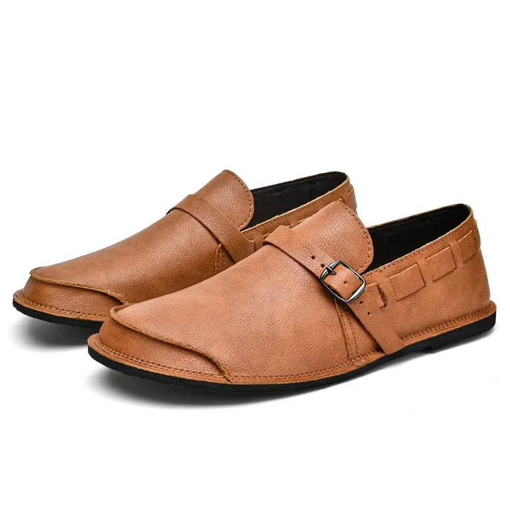 Leren Loafers koos klambriga