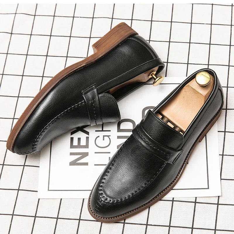 Leren Loafers
