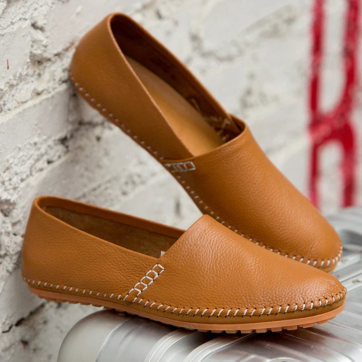 Kerged Nahast Loafers
