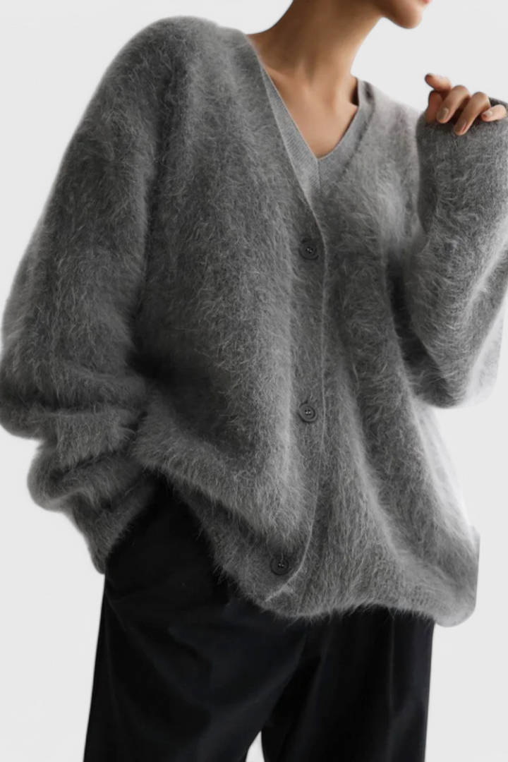 Daniela | Pehme cashmere segu kardigan