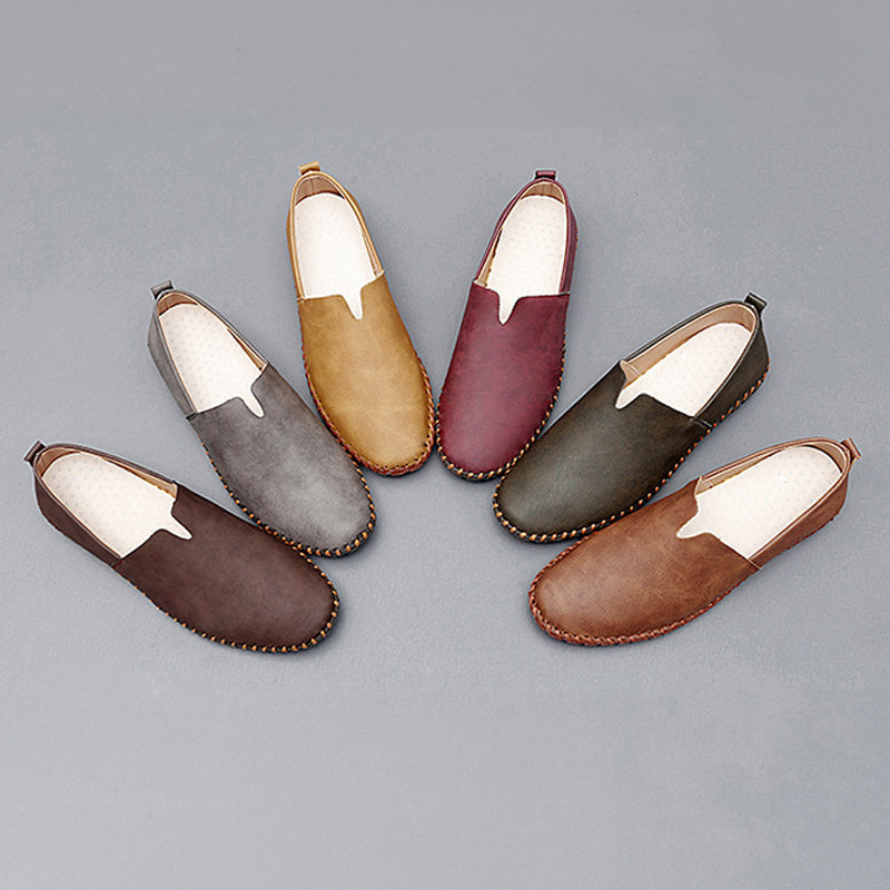 Santorini nahast Loaferid